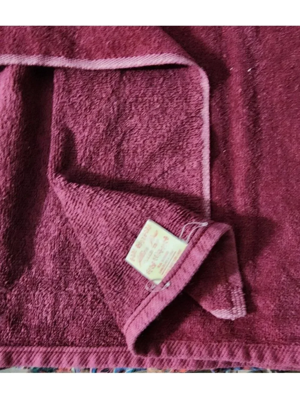 Burgandy Hand Towels